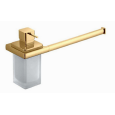 Полотенцедержатель Colombo Llulu B6274.HPS-VAN с диспенсером, PVD золото/матовое стекло