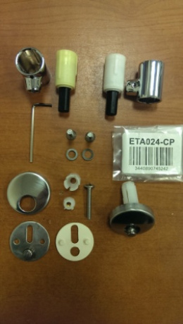 Шарниры Jacob Delafon ETA024-CP для крышки-сиденья ESCALE/PRESQU`ILE