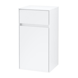 Фото Villeroy Boch Collaro C03201MS Шкаф боковой для ванной комнаты, петли справа (White Matt)