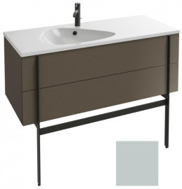 Тумба под раковину Jacob Delafon Nouvelle Vague 120 см, EB3035-M50, 2 ящика, цвет - голубой шторм ма