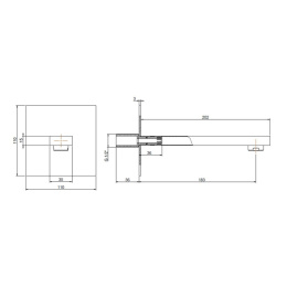Фото Излив Paini 84CR208RCAN хром