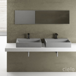 Фото Cielo Smile SMLAA60 Раковина накладная (белый)