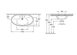 Фото Раковина Amadea 7140 A1R1