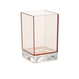 Стакан для зубных щеток Kartell by Laufen 3.8233.0.093.000.1 пластик, цвет розовый пудровый