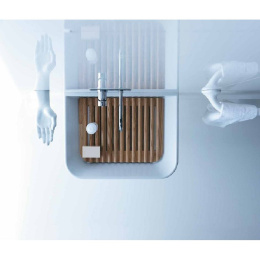 Доска для стирки Galassia Meg11 (5442), цвет дерево