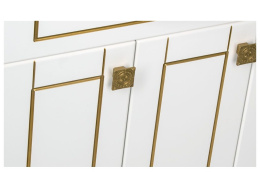 Мебель для ванной Aquanet Честер 75 белый/золото