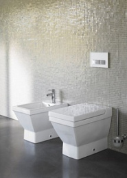 Фото Биде напольное Duravit 2nd Floor 0136100000, белый