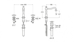 Фото Смеситель для раковины Roca Carmen (5A444BC00) хром