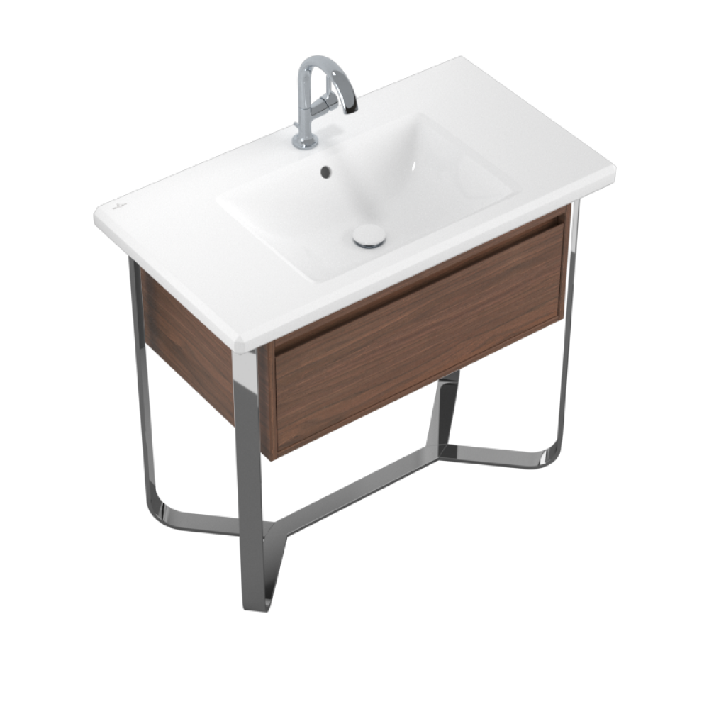 Villeroy Boch ANTHEUS B06510PV Тумба под раковину с консолью (цвет американский орех)