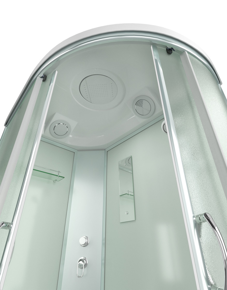 Душевая кабина 120x80x226 Erlit (ER351226L-C3-RUS) , Поддон средний