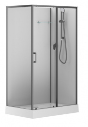 Фото Душевая кабина 120x80x202 Aquanet (00282011) Без гидромассажа, Акрил, Поддон низкий
