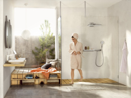 Фото Смеситель для раковины Hansgrohe PuraVida (15275400) хром, белый