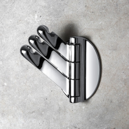 Крючок тройной Colombo Luna СB17TRIO.000, хром