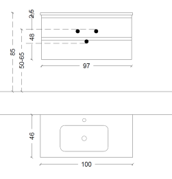 Фото Armadi Art 849-100-LW Тумба CAPOLDA 100 light wood