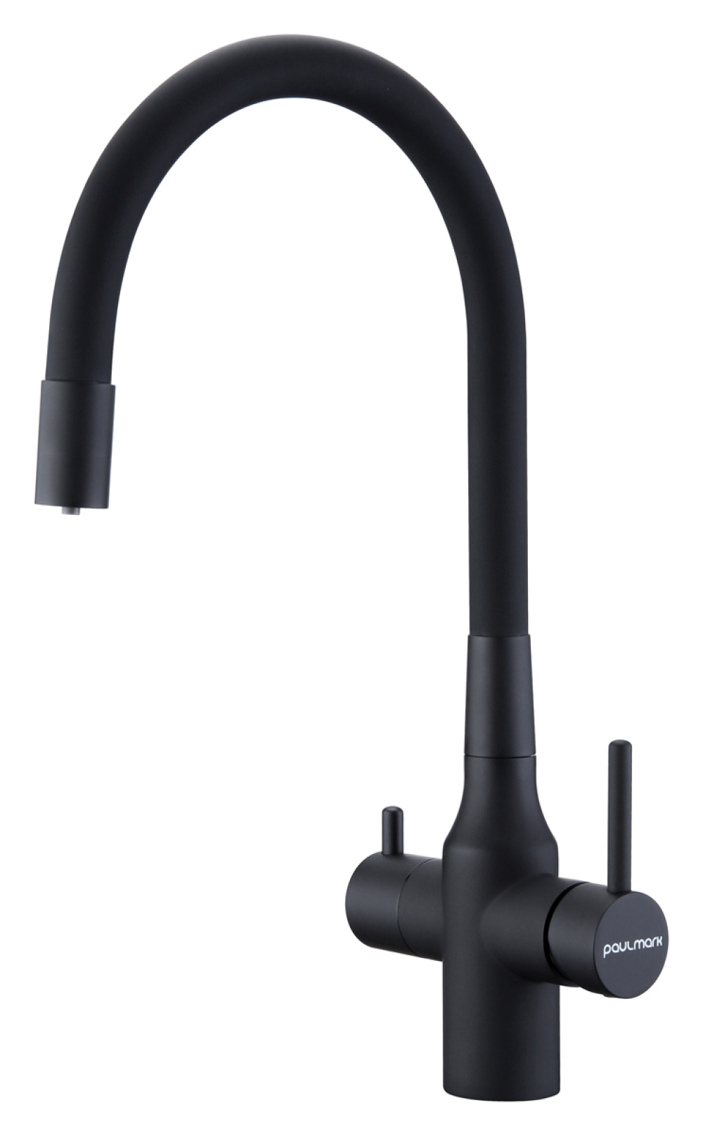 Смеситель для кухни Paulmark Salix (Sa213419-401) антрацит