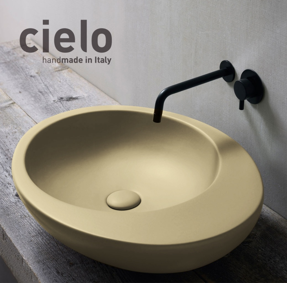 Фото Ceramica CIELO Le Giare LGLA60CN - Раковина накладная на столешницу 60*45 см (Canapa)