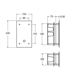 Cristina Quiktronic QT81051 Бесконтактный смыв для писсуара