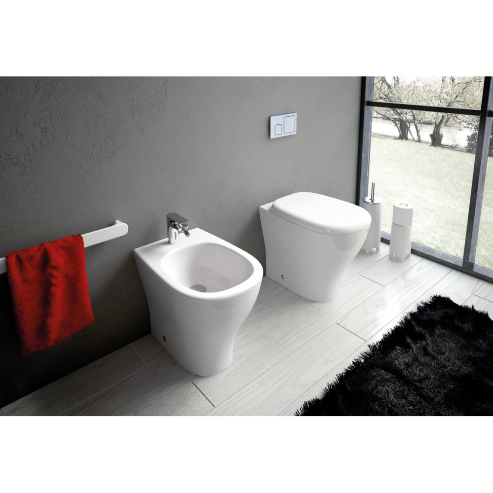 Биде напольное ArtCeram Ten (TEB001 01 00) белый