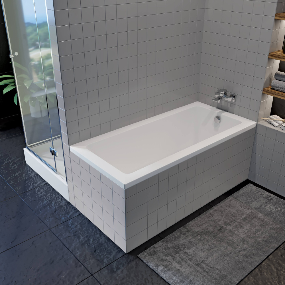 Акриловая ванна 170x70 Koller Pool (NEONNEW170X70), прямоугольная
