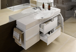 Тумба под раковину Laufen Palace New 4.0135.2.075.475.1 149 см, цвет белый глянцевый