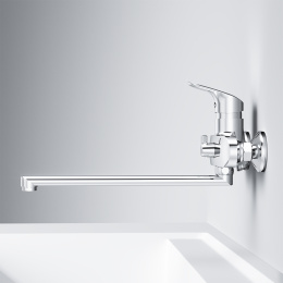 Фото Смеситель для ванны с душем Am.Pm Like (F8090016) хром