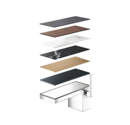 Фото Смеситель для раковины Axor MyEdition 47012820 (никель шлифованный)