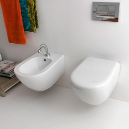 Фото Kerasan Aquatech 372501 Биде подвесное