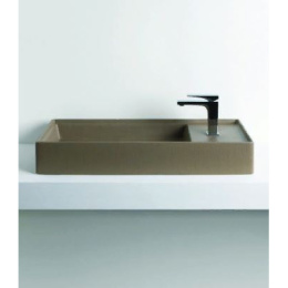 Раковина накладная 75 см ArtCeram Scalino (SCL004 23 00) коричневый
