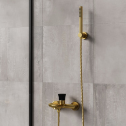 Фото Душевая лейка ручная Paini Tonda 53PJ155AS золото