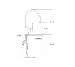 Фото Смеситель для мойки Teka ARK 239981200