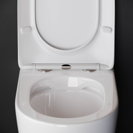 Фото Приставной унитаз Ceramica Nova HIGHLIGHT CN1812 с сиденьем