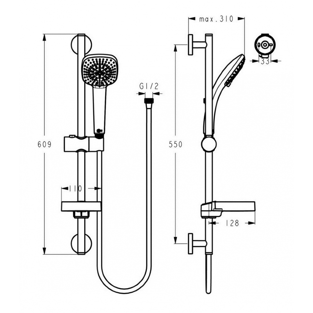 Промо-комплект смесителей Ideal Standard Ceraplan III, хром, B1118AA