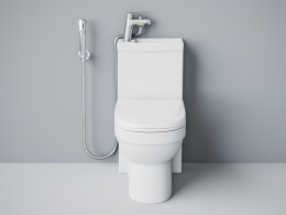 Унитаз-моноблок Laguraty 8074A с раковиной на бачке