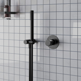 Фото Смеситель для душа Paini Cox grip 7GPZ690 черный