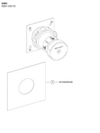 Фото Встраиваемая функциональная часть Keuco Ixmo 59541 000170