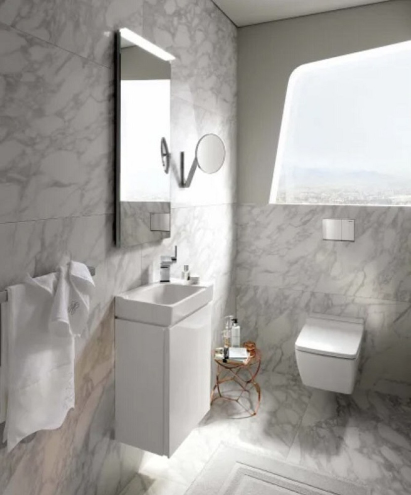 Фото Geberit Xeno2 500.502.01.1 Тумба для раковины, с распашными дверцами