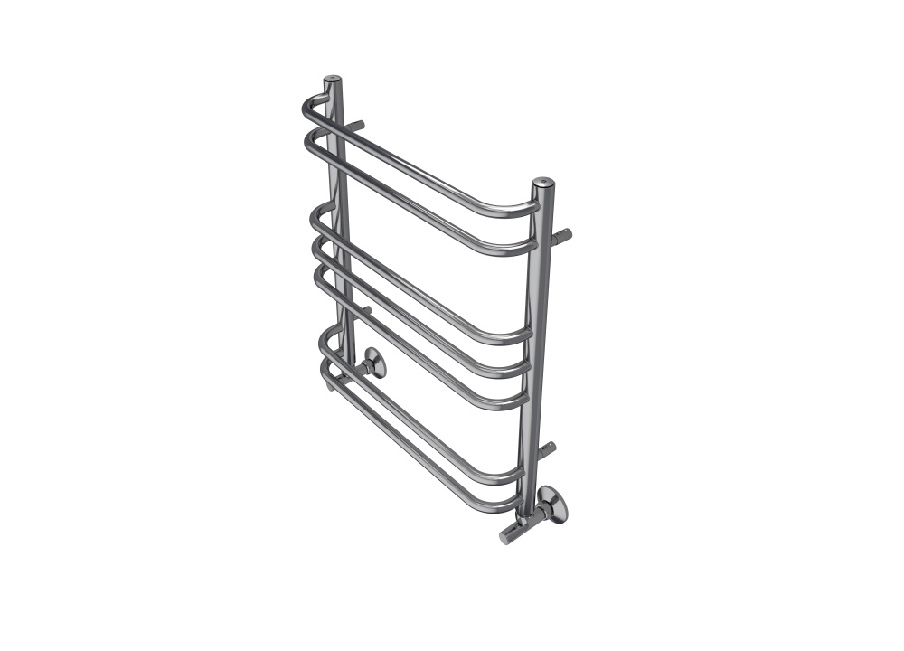 Полотенцесушитель водяной Aquatek Пандора (AQ RRС0760CH), цвет хром