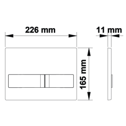 Фото Инсталляция для унитаза Berges Novum 040211 Белой клавишей смыва