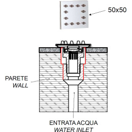 Remer QX34JETB Форсунка для душ кабины