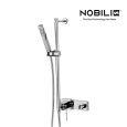 NOBILI CUBE CB00530/10CR Душевой гарнитур со смесителем для душа (цвет хром)