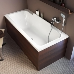 Акриловые ванны 170 см Акриловая ванна 170x75 Duravit (700296000000000), прямоугольная