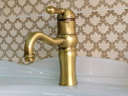 Фото Cмеситель Nicolazzi El.Capitan 3471BZ75 для раковины, бронза/El Capitan