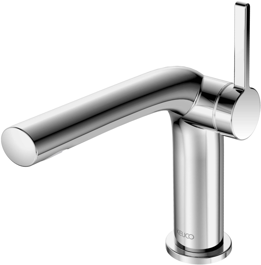 Фото Смеситель для умывальника Keuco Edition 400 51504050002, никель брашированный