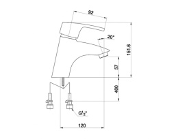 Фото Смеситель для раковины Timo Beverly (0051F green)