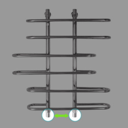 Водяной полотенцесушитель Energy Aero 100х60