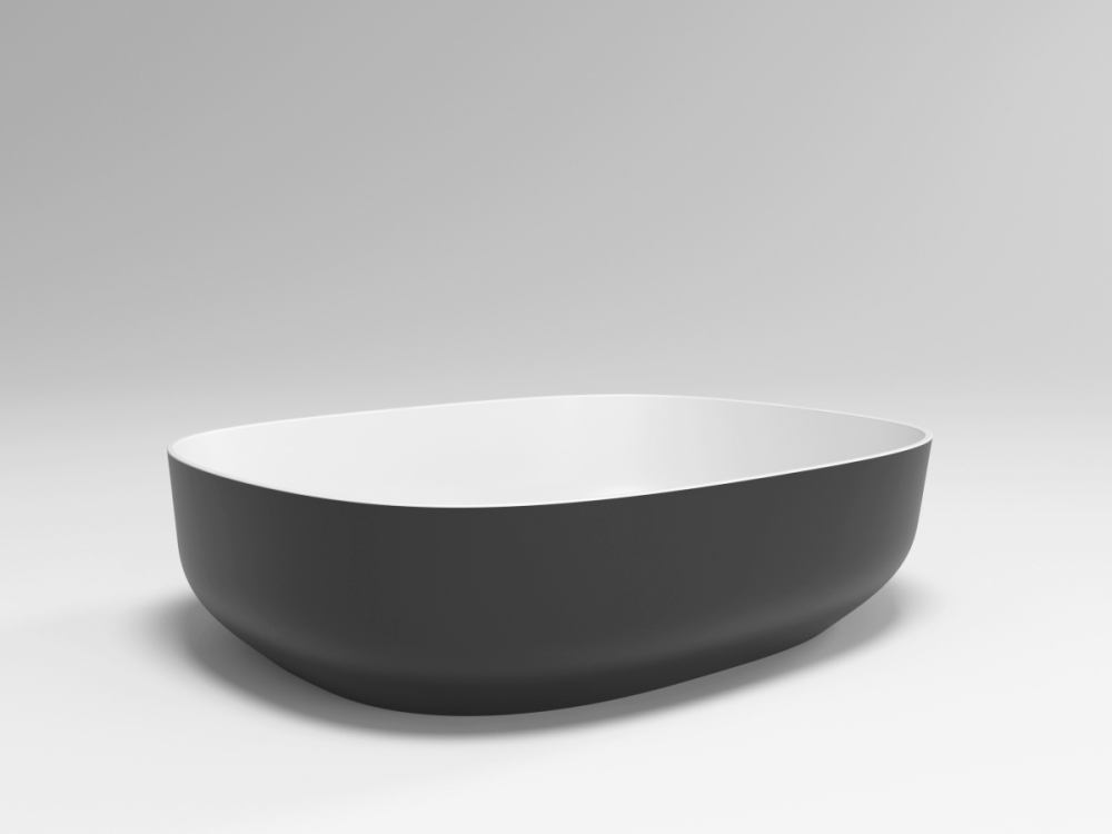 Фото Раковина на столешницу Plumberia Selection VELOMA OVAL BN