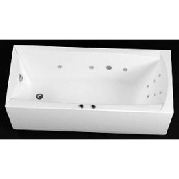 Акриловая ванна 170x75 Aquanet (00139576), Гидромассаж: есть