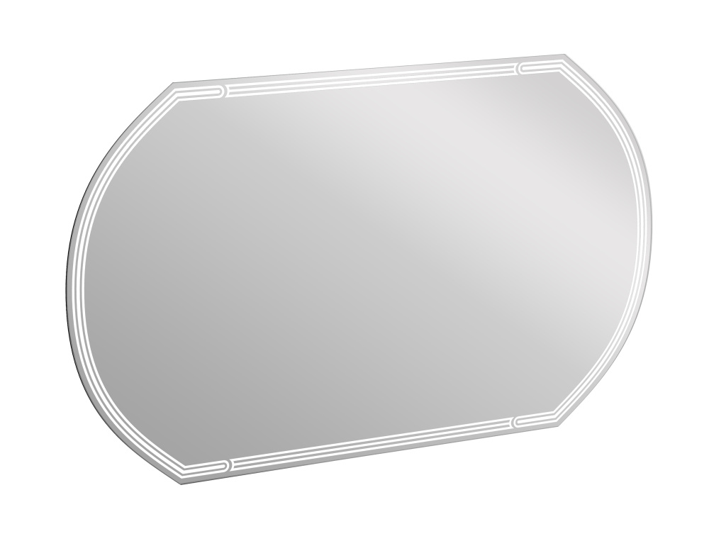 Cersanit KN-LU-LED090*100-d-Os Зеркало LED 090 design 100x60 с подсветкой с антизапотеванием овально