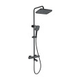 Душевая система с термостатом Wonzon&Woghand Stay (WW-B3016-T1-MB) Черный
