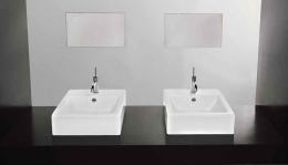 Фото Раковина накладная 50 см ArtCeram Fuori (TFL022 01 00) белый